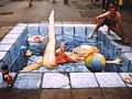 Julian Beever 1�͂�����د����ĉ�����