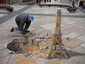 Julian Beever 4�͂�����د����ĉ�����
